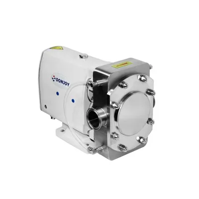 Drehkolbenpumpe mit Heizmantel